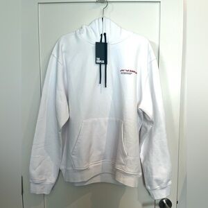 The Kooples  Street Brand Graphic Designer White Hoodie